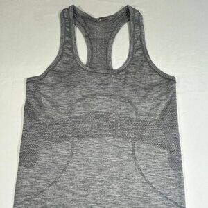 Lululemon Women’s Tank Top Gray Swift Tech Racerback Pullover Sleeveless Size 6